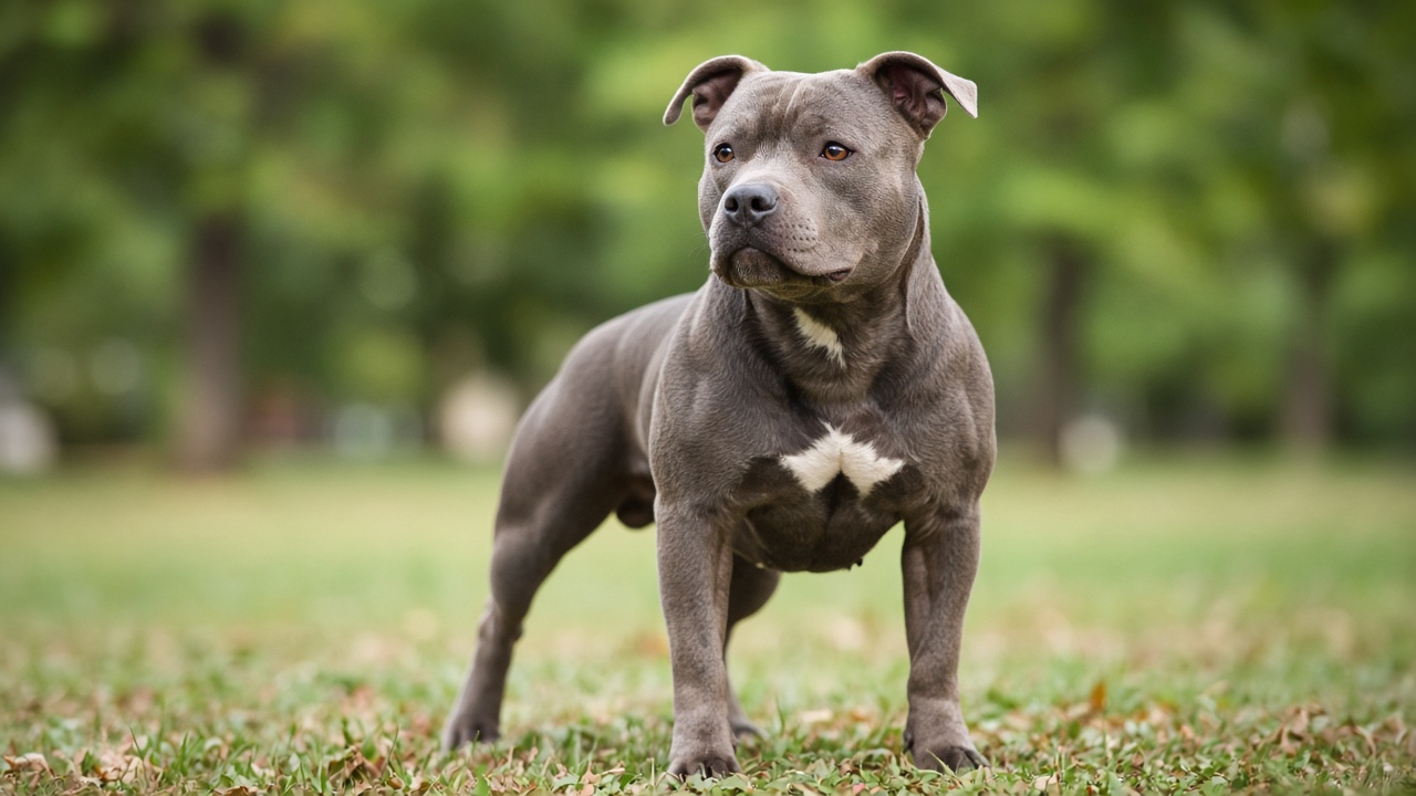 Amstaff (Amerykański Staffordshire Terrier) — portret rasy