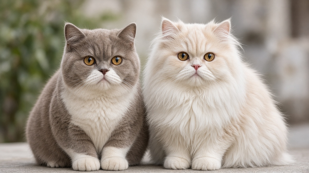 Egzotyczny i perski - porównanie