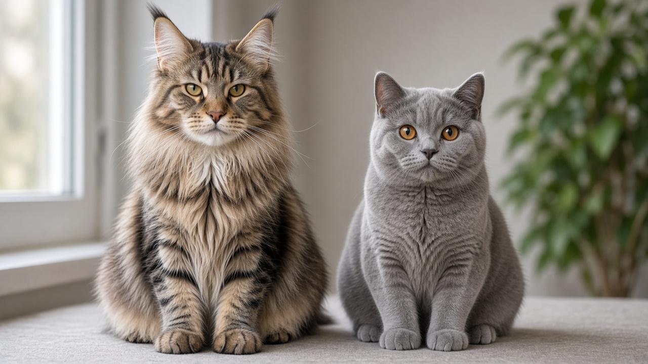 Maine Coon - duży kot z pędzelkami na uszach