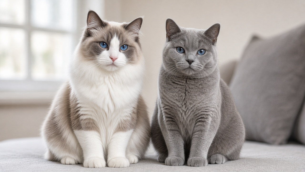 Ragdoll i kot brytyjski - porównanie