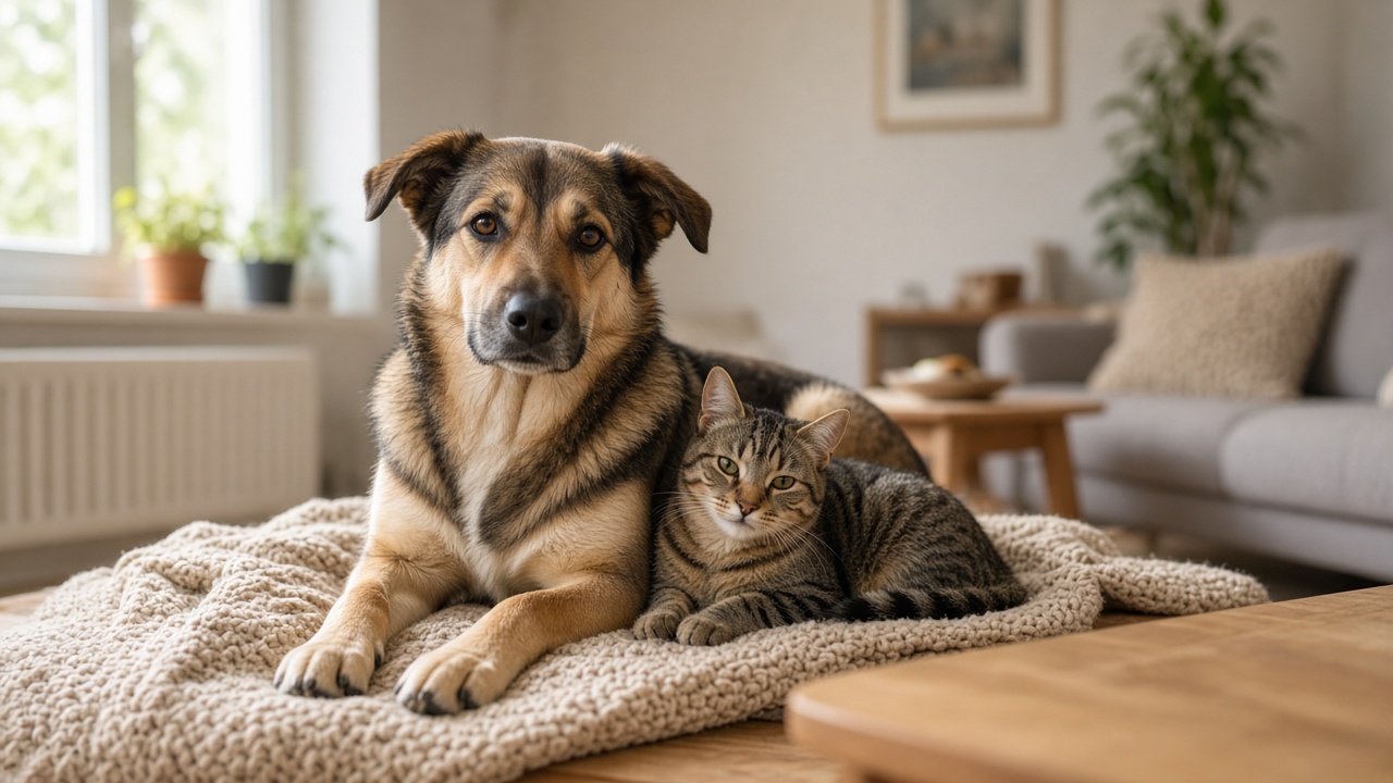 Pies i kot w domu - rasowy czy adopcja